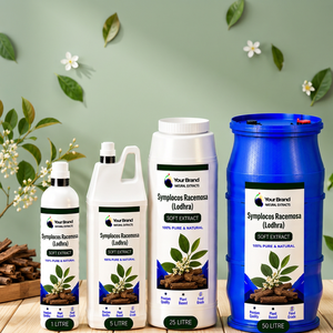 Extrait doux de Symplocos Racemosa Lodhra, extrait de corteil de plante, matière première végétale pour approvisionnement en vrac et ingrédient - Product Image 2