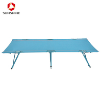 Lit superposé pliable de Camping en plein air, facile à transporter, format Compact, pour plage