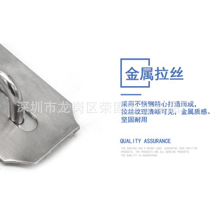 Loquet de sécurité à 90 degrés en acier inoxydable Jin Aoding, à montage en surface, antivol, pour porte, fenêtre, meubles et décoration intérieure - Product Image 5