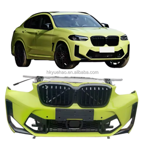 ชุดกันชนหน้าคุณภาพสูงสำหรับ BMW X4 G02 มือสอง พร้อมลิ้นกันชนหน้าแบบใหม่ อัพเกรดพร้อมกระจังหน้าและไฟหน้า สภาพใช้งานได้ - Product Image 3