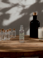 Parfum Premium Arraincosm Source Laboratory Sans Sulfate Longue Durée Flacon Carré en Verre Parfum Bois Naturel 100ml Coffret Cadeau