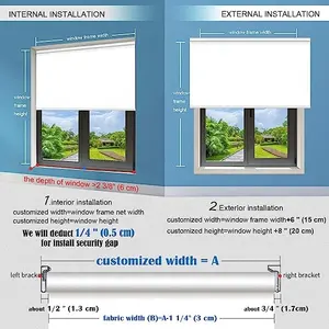 Motorisierte Rollläden mit Fernbedienung Blackout Smart Blinds für Windows Work Wiederauf ladbare elektrische Fensterläden