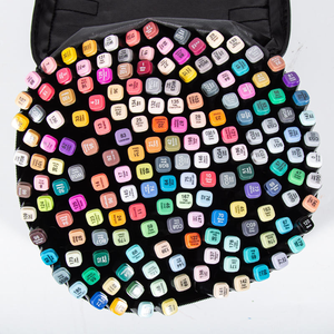 Juego de 12-262 Colores, Marcadores de Doble Punta, Pincel Oblicuo de 6 mm, Marcadores Permanentes para Dibujo Artístico con Alcohol, para Artistas, Adultos y Niños - Product Image 4