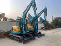 Miniexcavadora Usada de Alta Calidad, Modelo U008, 3 Toneladas, Año 2007, Motor, Rodamientos y Bomba de Origen Japonés, para Video