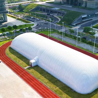 Dôme gonflable de haute qualité, structure gonflable amovible pour salle d'entraînement de natation