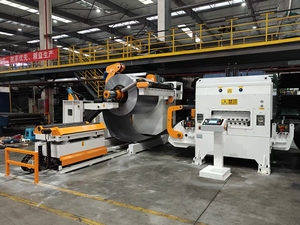 קו הזנה לחיתוך לייזר של יריעות אלומיניום HAIWEI 3 ב-1 עם קיבולת של 5 טון ומהירות של 1-18 מטר/דקה - Product Image 4