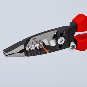 KNIPEX 13 72 8 WireStripper American-style multifunction <b>pliers</b> with multi-component handles - Product Image 6