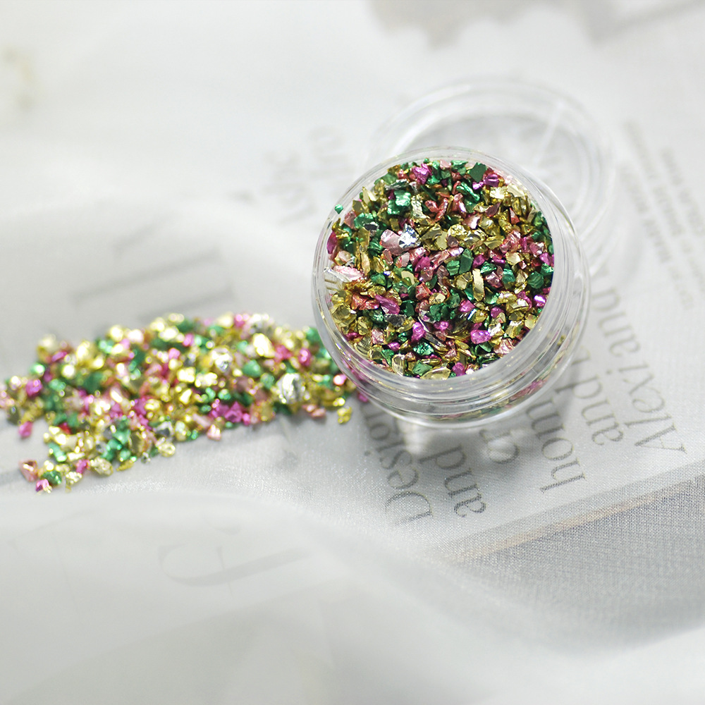 8 metal macarons