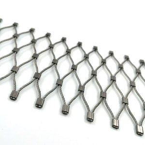 Filet de corde en acier inoxydable pour les enclos d'animaux de <span class=keywords><strong>zoo</strong></span>, permettant la transmission de la lumière, empêchant l'évasion/le vol/assurant la sécurité des visiteurs - Product Image 5