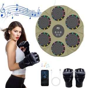 Máquina de Boxeo <span class=keywords><strong>OKIO</strong></span> Negra/Blanca/Gris con Música, ABS/ABS+PU, para Montar en la Pared, Equipo de Entrenamiento para Adultos - Product Image 1