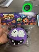 Jouet anti-stress en TPR visage de diable pour Halloween, cadeau de fête pour les enfants de 5 à 7 ans et les adultes, cadeau d'anniversaire