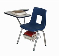 Chaise Polyvalente d'Amphithéâtre pour Étudiants, Pliante en Plastique, Chaise de Formation Moderne, Bureau et Chaise d'École pour 2 Ans
