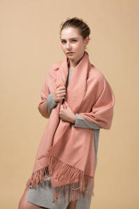 Wholesale Soft Warm Wool <b>Scarf</b> Breathable Lightweight Neck Shawls Custom Printing ODM Wool Mufflers Supplier - Product Image 2