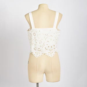 Ropa de mujer con curvas de alta calidad China Oem Factory 130G 100% algodón Ropa vintage - Product Image 3