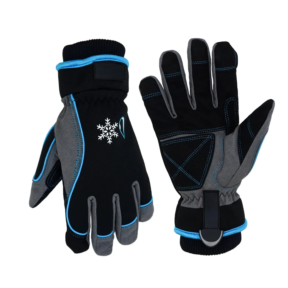 winter Kaltes Wetter warme winddichte wasserdichte Snowboard-Outdoor-Schneeglas-Handschuhe für Herren und Damen