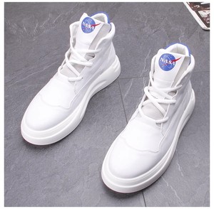 New High Top Casual <b>Shoes</b> for Outdoor Fashion Trend, Thick Sole <b>Height</b> <b>Increase</b>, Anti slip and Wear-resistant Men's <b>Shoes</b> - Product Image 2