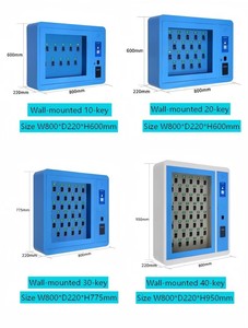 Système de gestion intelligent des clés avec reconnaissance faciale avancée, 100 positions de clés, armoire à clés intelligente, haute sécurité - Product Image 6