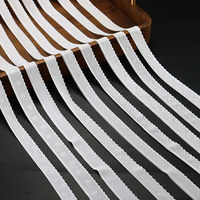 Dentelle festonnée en nylon élastique tricoté fantaisie personnalisé pour lingerie, sous-vêtements de mariée
