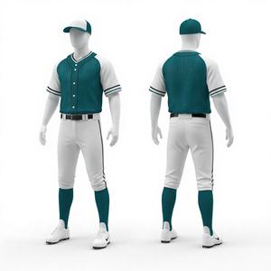 Uniforme de Béisbol Único, Diseño Profesional, Personalizado para Equipos, Ligero, de Secado Rápido, 100% Poliéster, Cuello en V, Logotipo Personalizado, Alto Rendimiento - Product Image 1