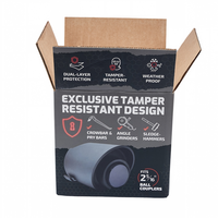 Boîte en carton kraft pliable personnalisée avec logo, best-seller, pour l'emballage de produits électroniques, avec insert en mousse