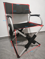 Chaise de Réalisateur Pliante d'Extérieur 2026 en Alliage d'Aluminium Légère et Portable pour Camping et Pêche – Grande Vente