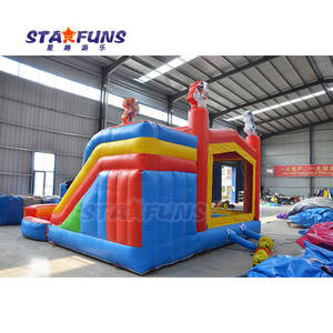 บ้านเป่าลมรูปอุ้งเท้าสุนัขสำหรับเด็กบ้านเด้งกระเด้งปราสาทเด้งกระเด้งได้สำหรับเด็กในเชิงพาณิชย์ - Product Image 5