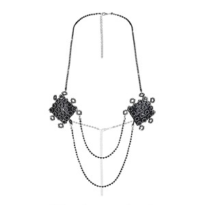 Adesivi per Capezzoli a Forma di Cuore con Diamanti, 3 Stili, Catena per il Seno, Copri Capezzoli con Strass, Adesivi Sexy per il Seno Femminile - Product Image 5