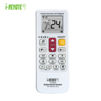 Control Remoto Inteligente IR I-REMOTE ACR806 de Código Fijo para Aire Acondicionado, Reemplazo para Hitachi
