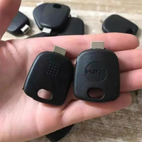 Lot de coques de clés de voiture universelles KEYDIY avec support de puce et têtes de lames KD/VVDI