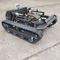 Tondeuse à gazon robotisée miniature de qualité industrielle à 4 temps, 16 CV, télécommandée, pour les pelouses de jardin et de cour, certifiée CE EPA