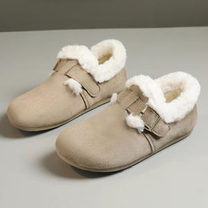 Mocasines de Gamuza LYKU H2602 con Entresuela de EVA y Suela de Goma, Suaves, Elegantes, Casuales, Forrados de Felpa para Invierno, Zapatos Cálidos para Caminar - Product Image 2