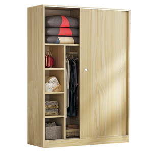 Armario de Madera <span class=keywords><strong>para</strong></span> Dormitorio, Mueble Organizador de Ropa - Product Image 1