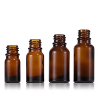 Botol Roll On Kaca Amber Isi Ulang Kosong 5ml 10ml 15ml 20ml 30ml 50ml 100ml dengan Bola Roller Stainless Steel
