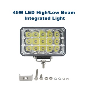Nouveau phare LED SG 5 pouces 45W 9-32V à faisceau scellé, feux de croisement/route 6000K pour camions, motos, machines agricoles et de construction - Product Image 6
