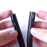 Kaction Factory Karet Wiper Berkualitas Tinggi 6 mm, Pengganti Karet Wiper, Aksesoris Mobil, Bingkai Logam