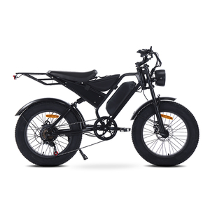 하이브리드 Ebike 팻 타이어 250W 강력한 모터 유압 디스크 브레이크 풀 서스펜션 페달 어시스트 시스템 미국 EU 주식 빠른 배달 - Product Image 5