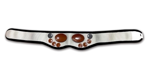 2024 Luxe Coréen FIR Tourmaline Pierre Masseur Oculaire Haute Qualité OEM Logo <span class=keywords><strong>pour</strong></span> un Sommeil Réparateur - Product Image 2