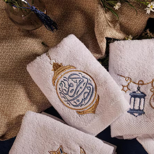 Personalisierte Bestickte Ramadan <span class=keywords><strong>Karim</strong></span> Gästehandtücher Ramadan Islamisch Thematisierte Küchentücher Baumwolle Muslimische Einweihungsdekoration - Product Image 6