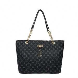 Bolso de mano tipo cabas Oxford impermeable con múltiples compartimentos, bolso bandolera moderno para mujer, ideal para viajes. - Product Image 2