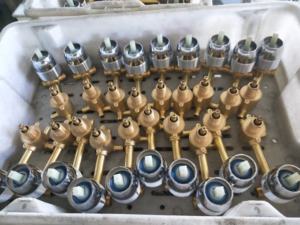 Robinets de robinet sanitaires en laiton salle de bain 3 voies - Product Image 4