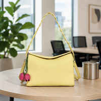 Sac d'été tendance pour femme 2026, nouveau style, sac à bandoulière avec poignée torsadée, résistant à l'eau, portable, décontracté, doublure en polyester