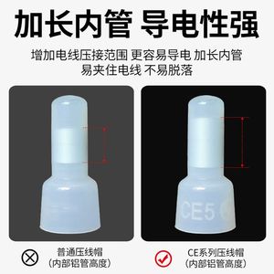 Hx Nylon Wire Connector Ce-1/2/5 <b>Quick</b> <b>Connect</b> Terminal For Electrical <b>Wiring</b> Accessories - Product Image 5