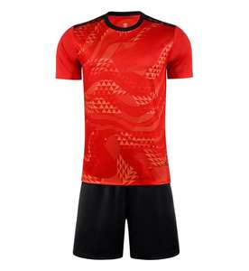 Sublimazione maglia calcio estivo magliette da calcio taglie forti da uomo magliette da calcio abbigliamento da calcio - Product Image 1