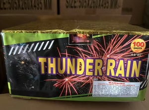 Feux d'artifice de gâteau de 0,8 pouce en gros d'usine, 100-300 coups, étincelles multicolores pour les célébrations du Nouvel An, d'Halloween et de mariage - Product Image 3