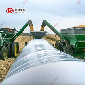 Film de couverture d'ensilage en PE noir et blanc de 6 mil de bonne qualité pour le stockage agricole - Product Image 2