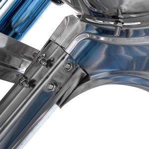 Système de <span class=keywords><strong>chauffe</strong></span>-<span class=keywords><strong>eau</strong></span> solaire et électrique non pressurisé à tubes évacués en acier inoxydable de 200 L pour hôtels et utilisation extérieure - Product Image 6