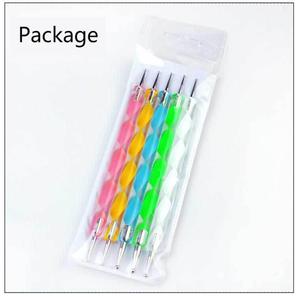 Dụng Cụ Vẽ Móng Chấm Bi Thiết Kế Nghệ Thuật Chất Lượng Cao Cọ Vẽ Móng Nghệ Thuật Acrylic Hai Đầu Bút Chấm Bi 5 Cái/bộ - Product Image 5