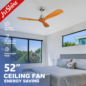 1stshine ventilateur de plafond sans lumière moteur DC réversible 6 vitesses télécommande 3 pales ventilateur de plafond intelligent - Product Image 2