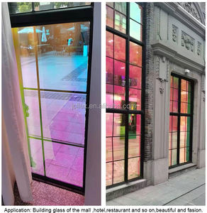 عالية الجودة أزرق قزحي الألوان فيلم قوس قزح مجسما نافذة ناعمة ولامعة ديكور مواد بلاستيكية وورقية مقاومة للماء - Product Image 5