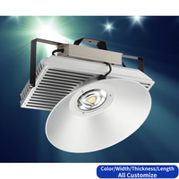 Dissipateur de chaleur en aluminium anodisé noir, rond tournesol led downlight cnc